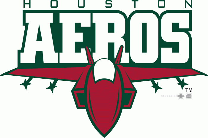 Houston Aeros 2004 05-2005 06 Primary Logo iron on heat transfer...